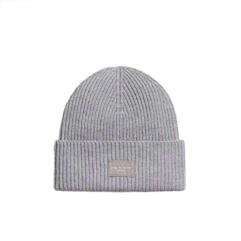 Women's Blake Beanie In Heather Grey