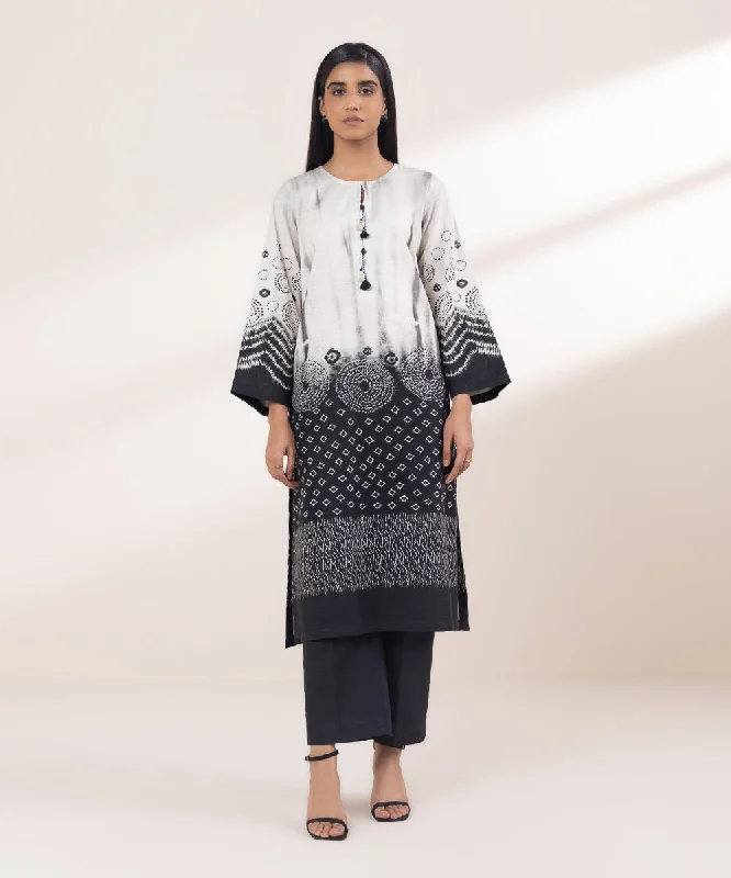 Printed Light Khaddar Shirt