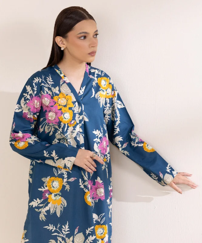 Printed Cotton Viscose Shirt