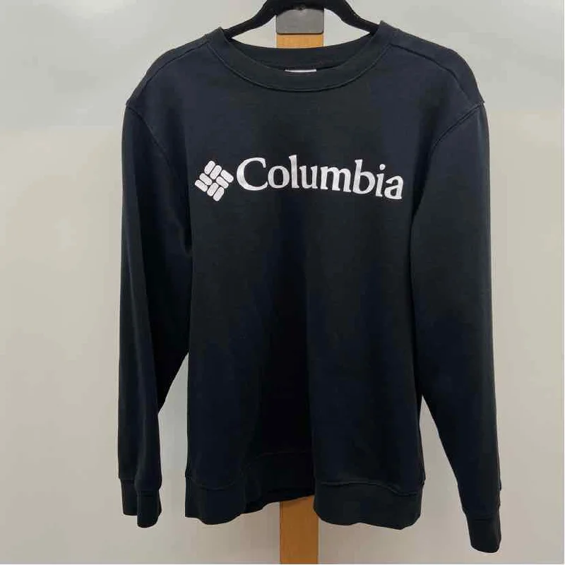 Columbia Women's Size M Black Solid Sweatshirt