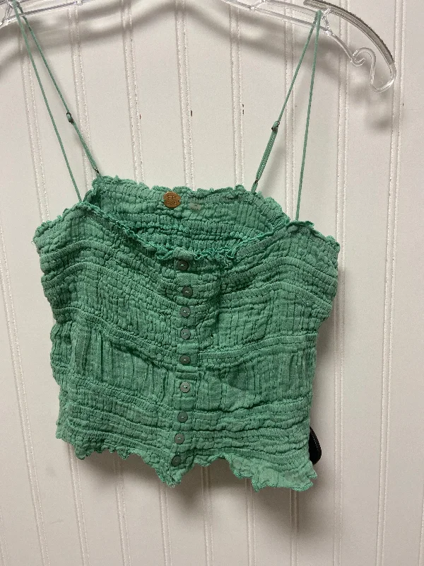 Top Sleeveless By Free People In Aqua, Size: Xs