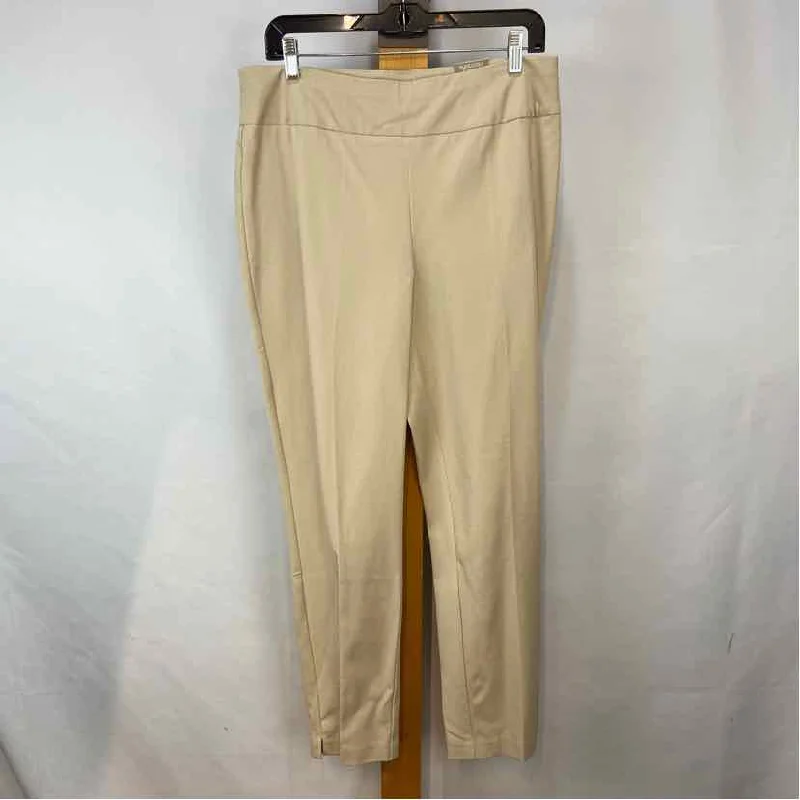 Chico's Women's Size 10 Khaki Solid Pants