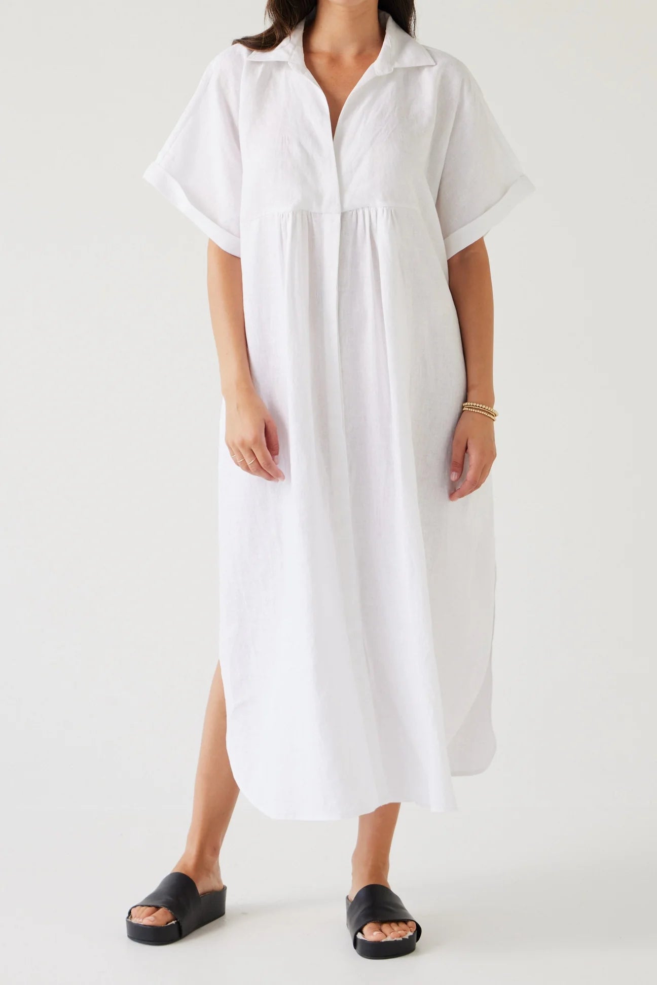 Tuesday Label Rally Dress - White