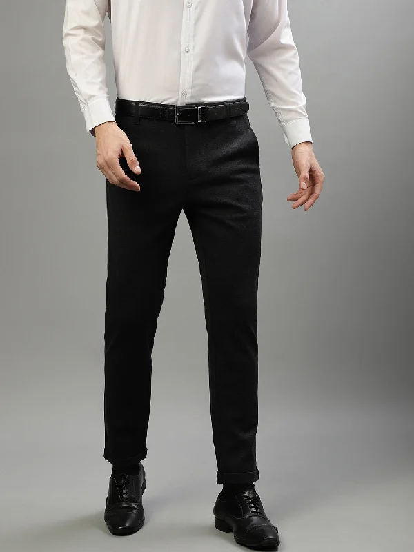 Lindbergh Men Slim Fit, Cropped Length Trouser