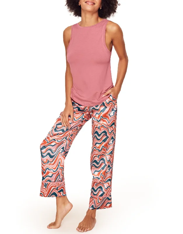 Alania Women's Pajama Tank & Pants Set