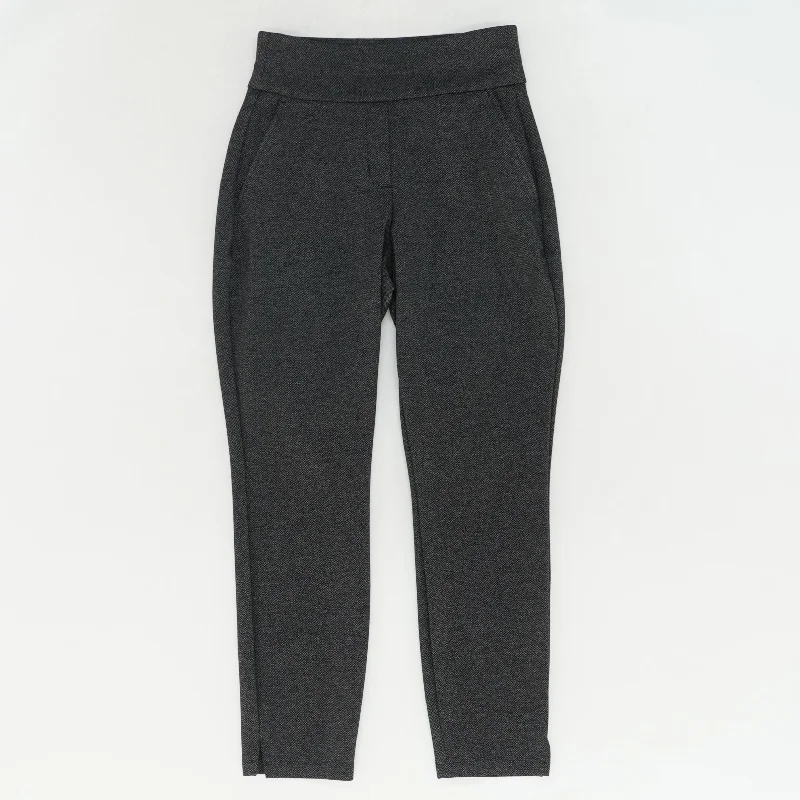 Charcoal Solid Dress Pants