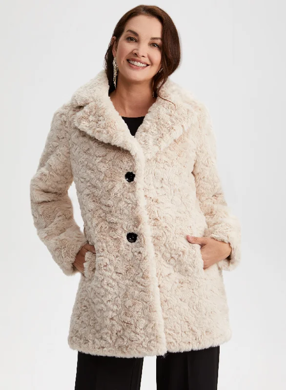 Faux Fur Coat