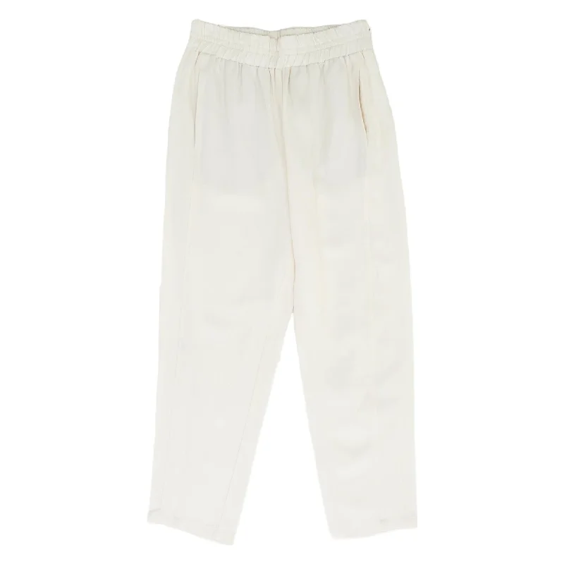 Ivory Solid Pants