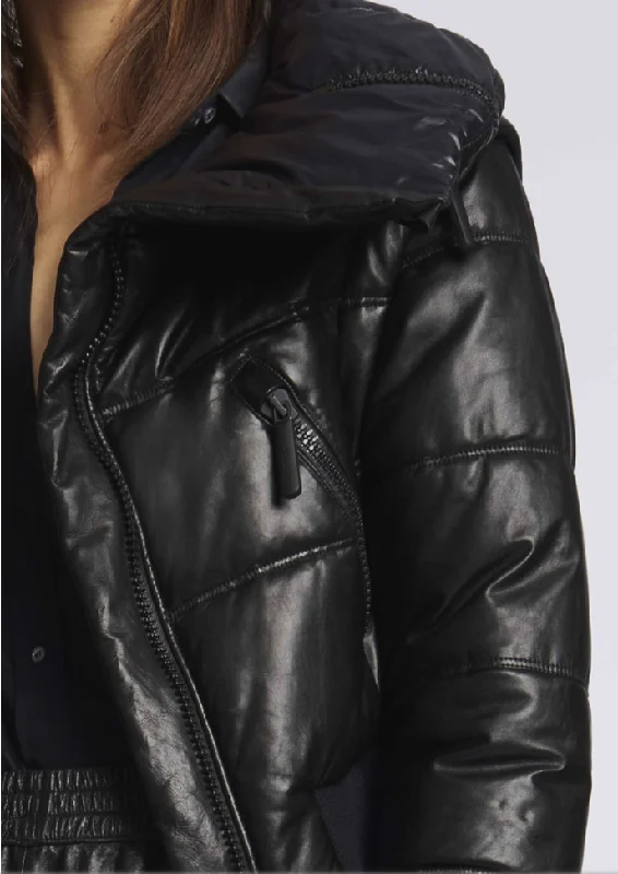 Leather Down Jacket Aspen