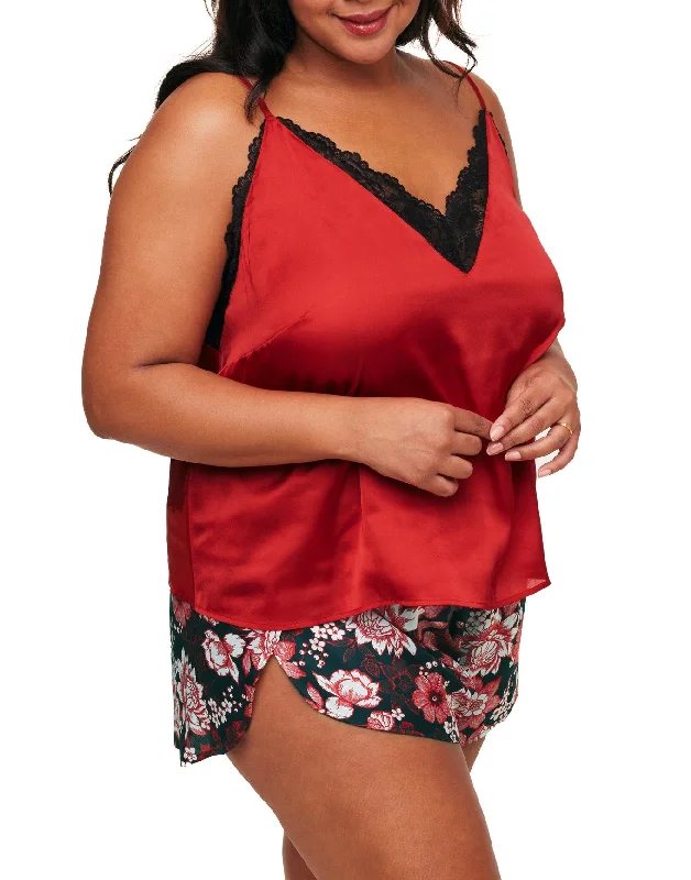 Linny Women's Plus-Size Pajama Camisole & Shorts Set