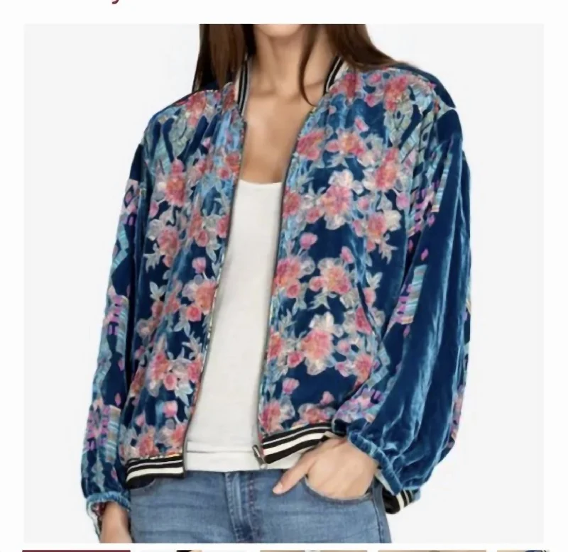 Zelda Bomber Jacket In Multi