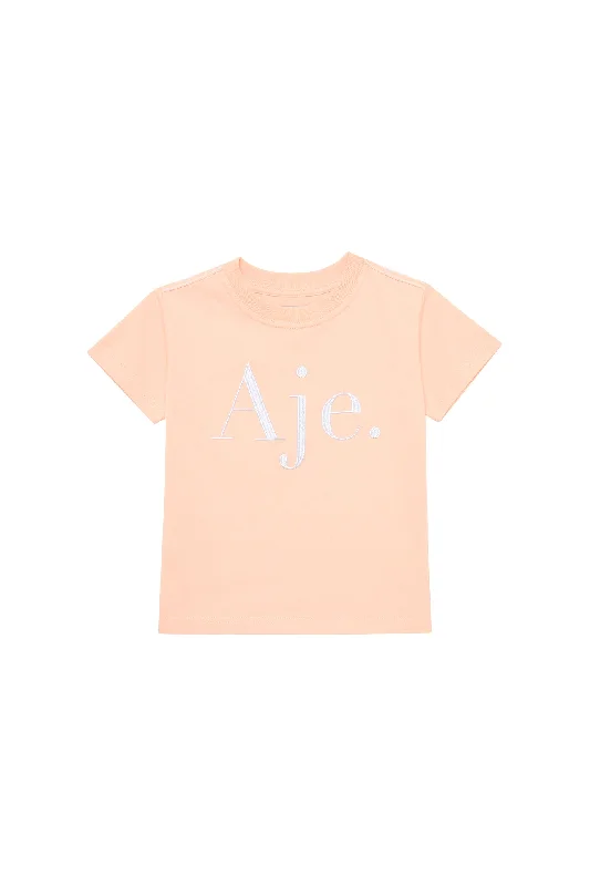 Mae Kids Embroidered Logo Tee