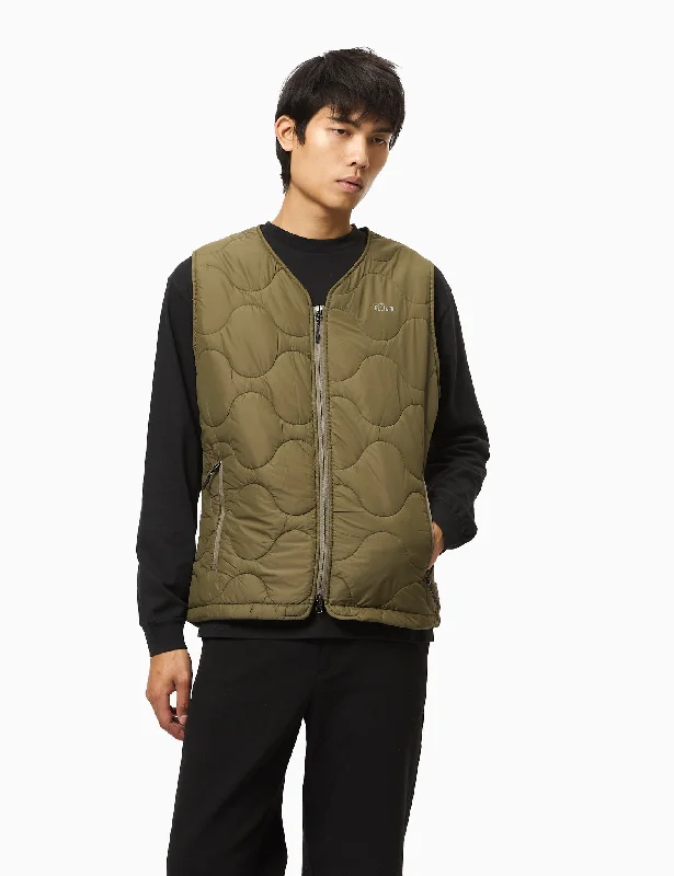 Elliker Satron Insulated Vest - Olive Green