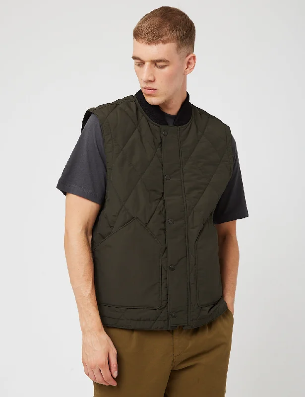 Filson Quilted Pack Vest - Dark Otter Green