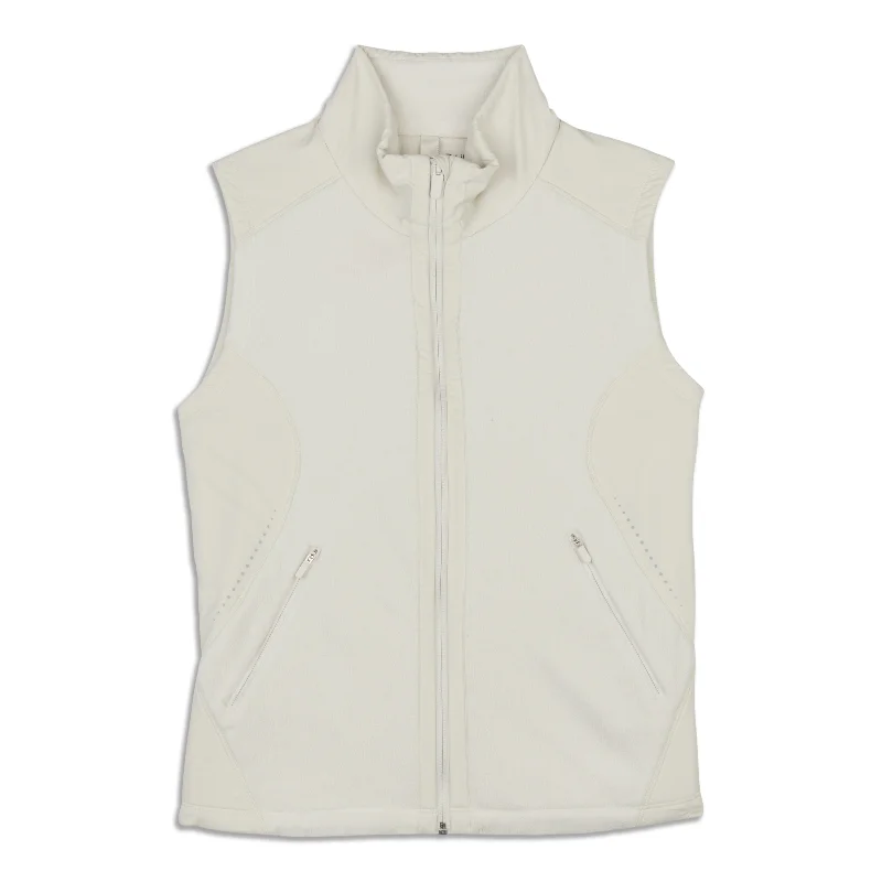 Fleece-Lined Run Vest - Resale