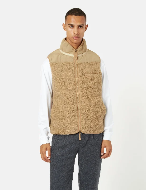 Stan Ray Fleece Layer Vest - Khaki