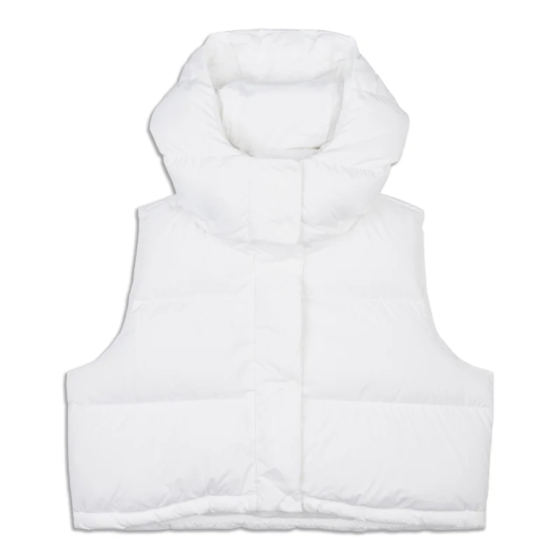 Wunder Puff Super-Cropped Vest - Resale